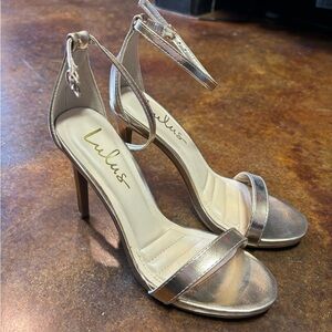 Gold LuLus heels